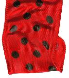 Morex Polka Dot Ribbon with Wire Edge - 1 1/2" Width