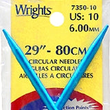 Wrights Boye Aluminum Circular Knitting Needles - 29" Width