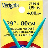Wrights Boye Aluminum Circular Knitting Needles - 29" Width