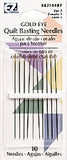 Wrights Gold Eye Quilt Basting Needles - Size 7