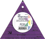 Wrights 60° Triangle Colored Template