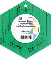 Wrights Colored Hexagon Template