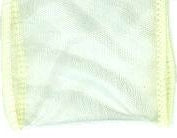 Morex Wired Chiffon Sheer Ribbon with Wire Edge