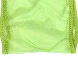 Morex Wired Chiffon Sheer Ribbon with Wire Edge