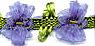 JKM Organdy Flower Garland Trim - 1/2" Width