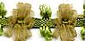 JKM Organdy Flower Garland Trim - 1/2" Width