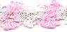 JKM Organdy Flower Garland Trim - 1/2" Width