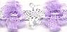 JKM Organdy Flower Garland Trim - 1/2" Width