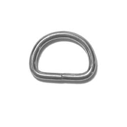 JKM Stainless Steel Welded D-Ring #12 Gauge (ID: WBAL-058)