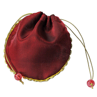 JKM Silky Metallic Round Pouches