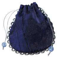 JKM Silky Metallic Round Pouches