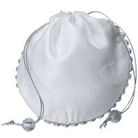 JKM Silky Metallic Round Pouches