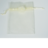 JKM Sheer Gift Bags with Flower