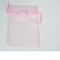 JKM Sheer Gift Bags with Flower