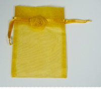 JKM Sheer Gift Bags with Flower