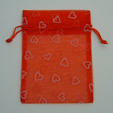 JKM Sheer Gift Bags with Hearts