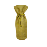 JKM Jute Wine Bag with Drawstring