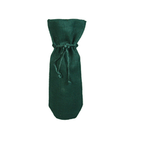 JKM Jute Wine Bag with Drawstring