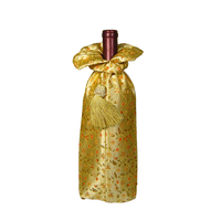 JKM Satin Wine Bag - Chinese Pattern