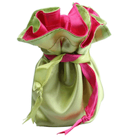JKM Reversible Satin Pouches 9"
