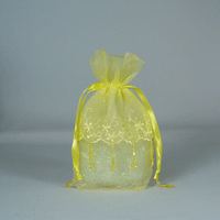 JKM Lace Trimmed Gusset Bag