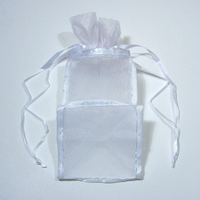 JKM Mesh Bags with Ribbon
