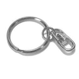 JKM Key Ring With Swivel One Jump Ring - 28MM