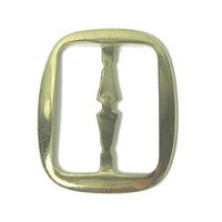 JKM Stamped Center Bar Buckle - 1 1/2"