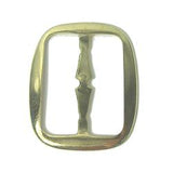 JKM Stamped Center Bar Buckle - 1 1/2"