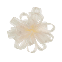 JKM Pull Bow - Center Satin Stripe & 3/8" Width
