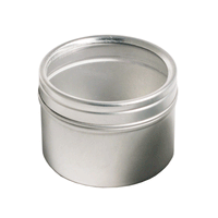 JKM Tin Cans with Clear Lid