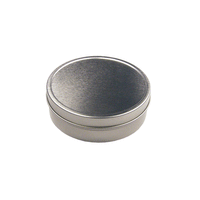 JKM Flat Tin Cans with Lid