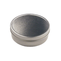 JKM Flat Tin Cans with Lid
