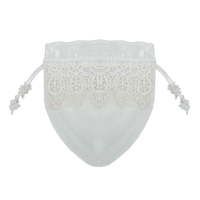 JKM Heart Shaped Bag with Fancy Trim