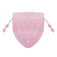 JKM Heart Shaped Bag with Fancy Trim