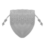 JKM Heart Shaped Bag with Fancy Trim