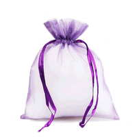 JKM Organza Bags with Drawstring - 8" x 10"