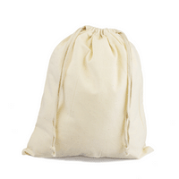 JKM Organic Cotton Bag with Drawstrings