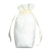 JKM Organza Square Gusset Bag with Drawstring - 4" x 6" x 2"