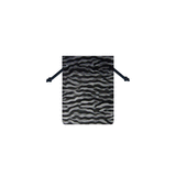 JKM Zebra Print Sheer Bags