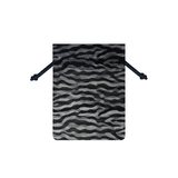 JKM Zebra Print Sheer Bags