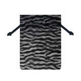 JKM Zebra Print Sheer Bags