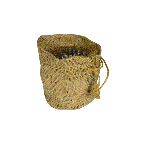 JKM Jute Garden Tote Bag - Round Bottom