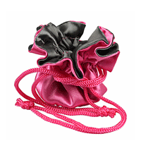 JKM Reversible Satin Pouches 7"