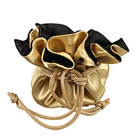 JKM Reversible Satin Pouches 7"