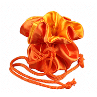 JKM Reversible Satin Pouches 7"