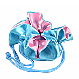 JKM Reversible Satin Pouches 7"