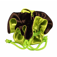JKM Reversible Satin Pouches 7"