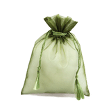 JKM Organza Bags with Cord & Tassels - 5" x 7"