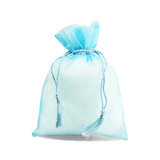 JKM Organza Bags with Cord & Tassels - 3" x 4"